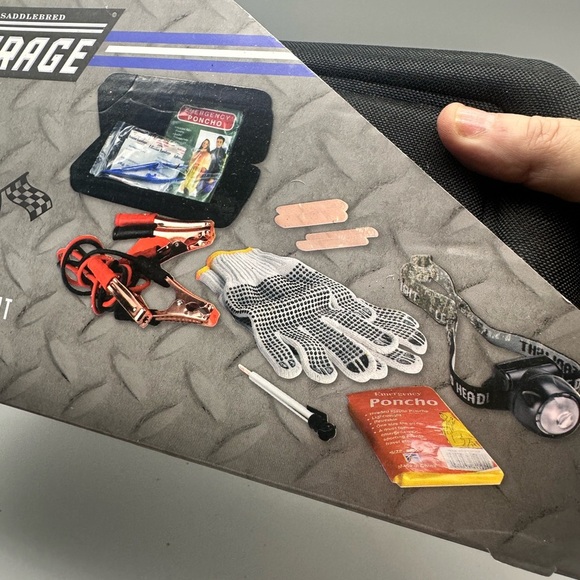 Saddlebred Auto Breakdown Kit - Black and Blue - Picture 2 of 5